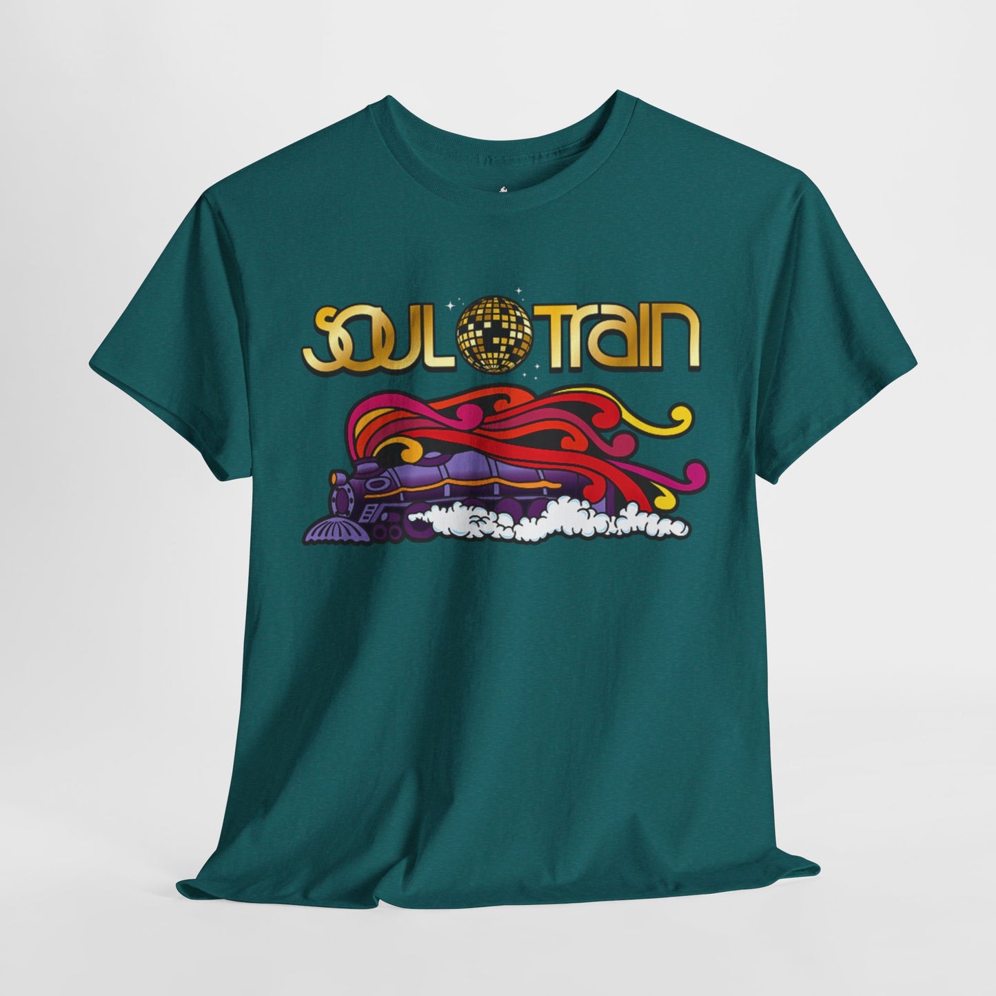 Retro Soul Train T-Shirt - Fun & Colorful Vibes