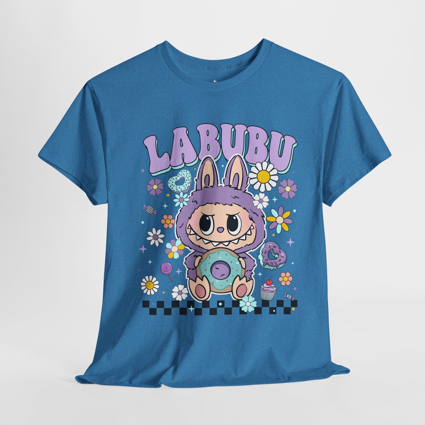 Labubu lower Graphic Tee, Unisex Heavy Cotton T-Shirt, Fun Casual Wear
