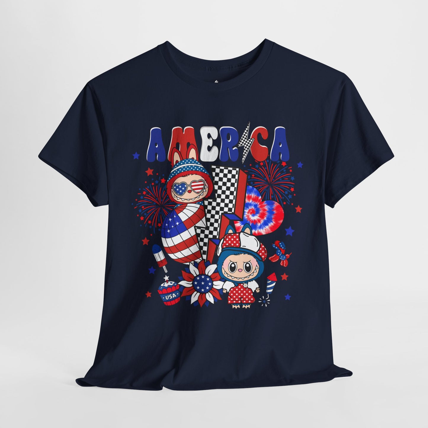 Patriotic La-Bubu Tee - Fourth of July Outfit