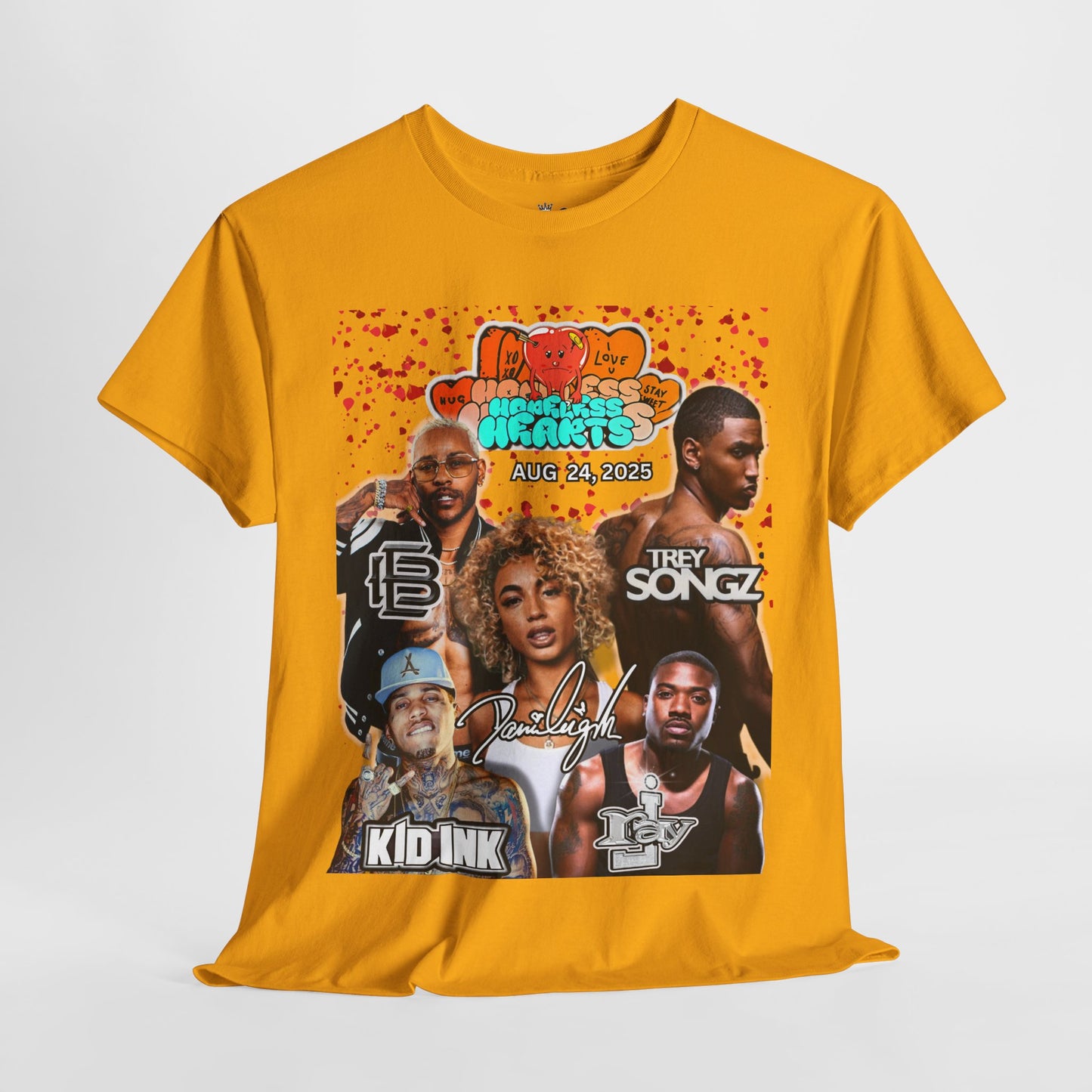 L A Summer Concert 2025 - Unisex Heavy Cotton Tee