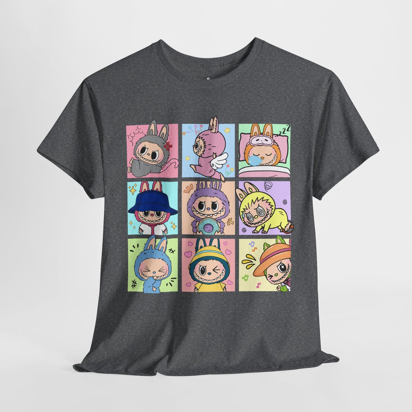 La-Bubu Monsta Tee - Unisex Heavy Cotton T-Shirt, Casual Wear