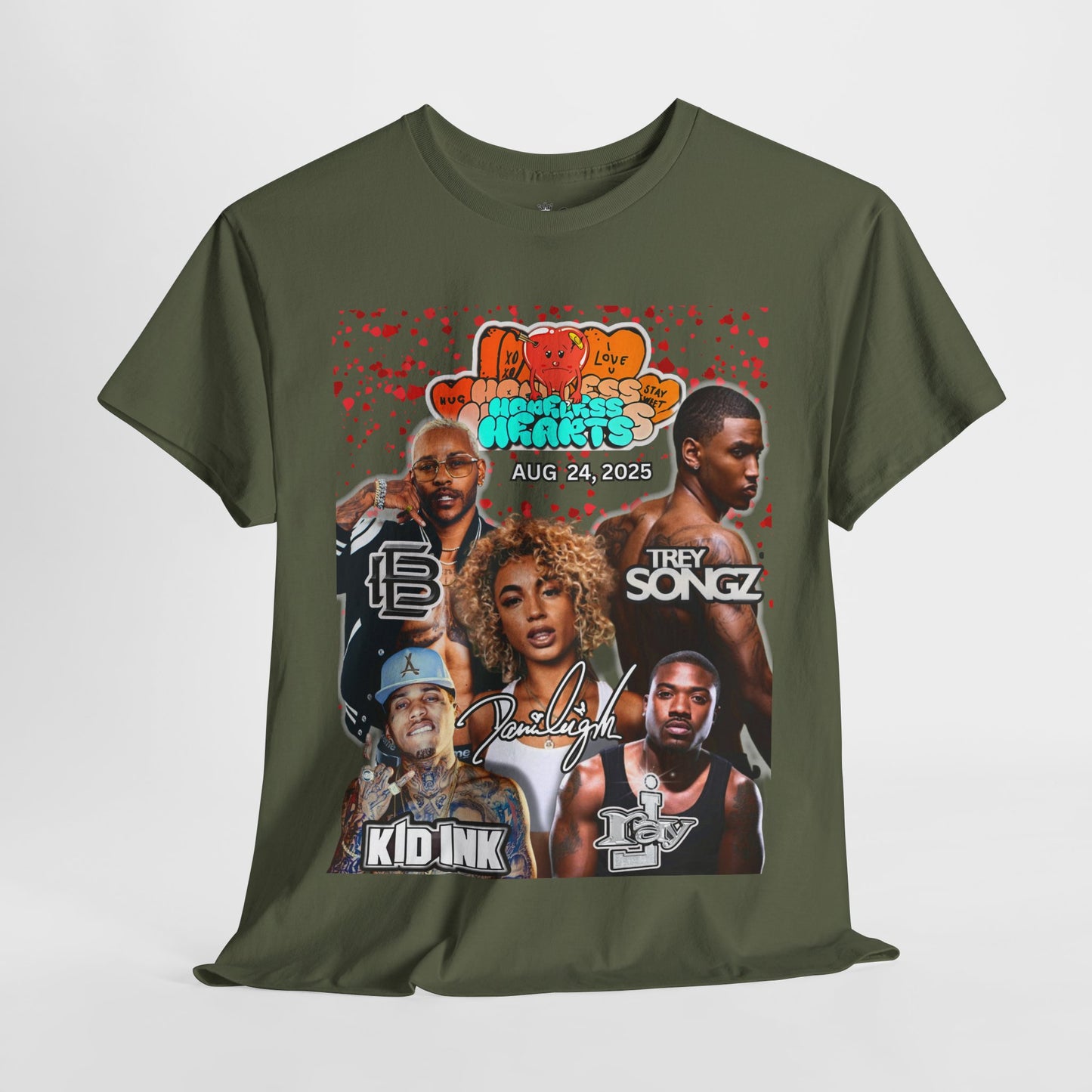 L A Summer Concert 2025 - Unisex Heavy Cotton Tee