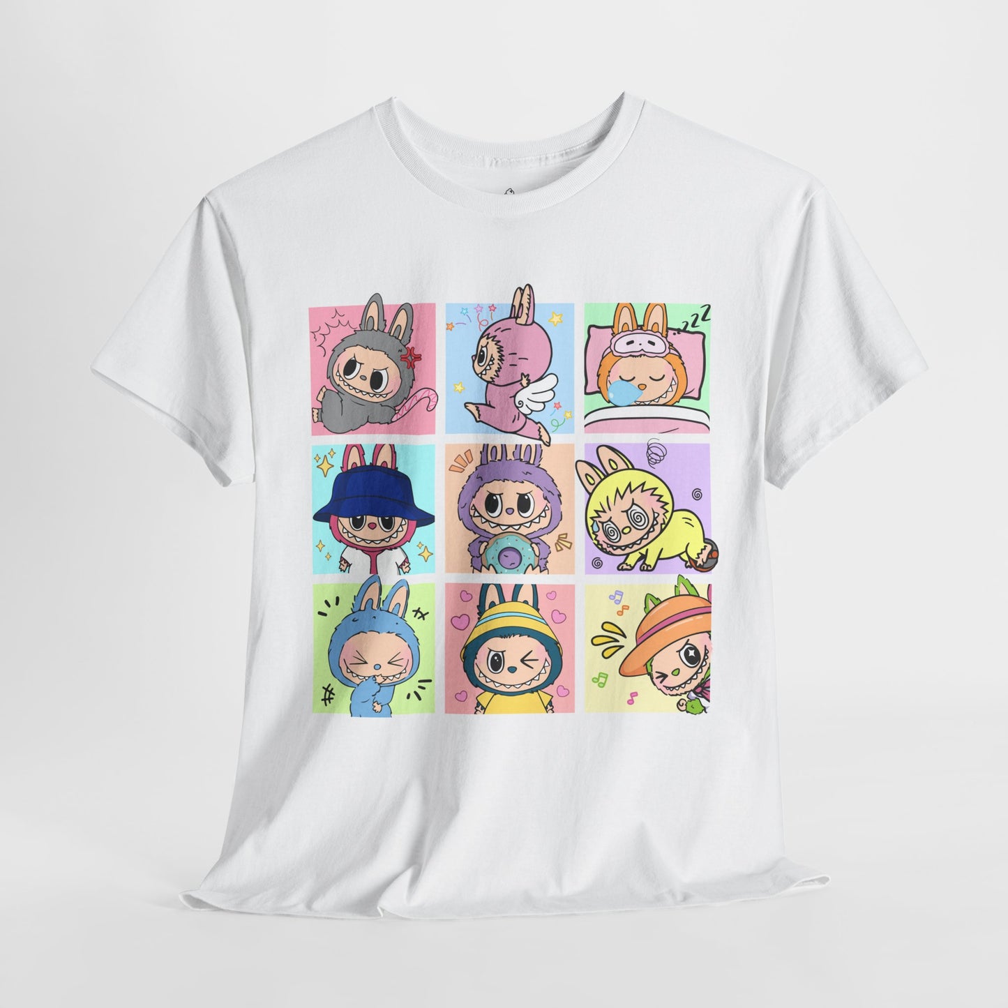 La-Bubu Monsta Tee - Unisex Heavy Cotton T-Shirt, Casual Wear