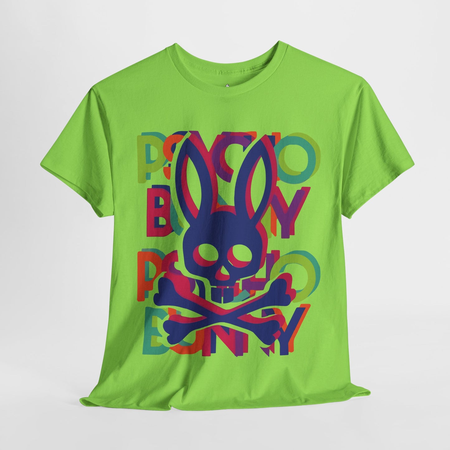 Vibrant Bunny Graphic Unisex Tee