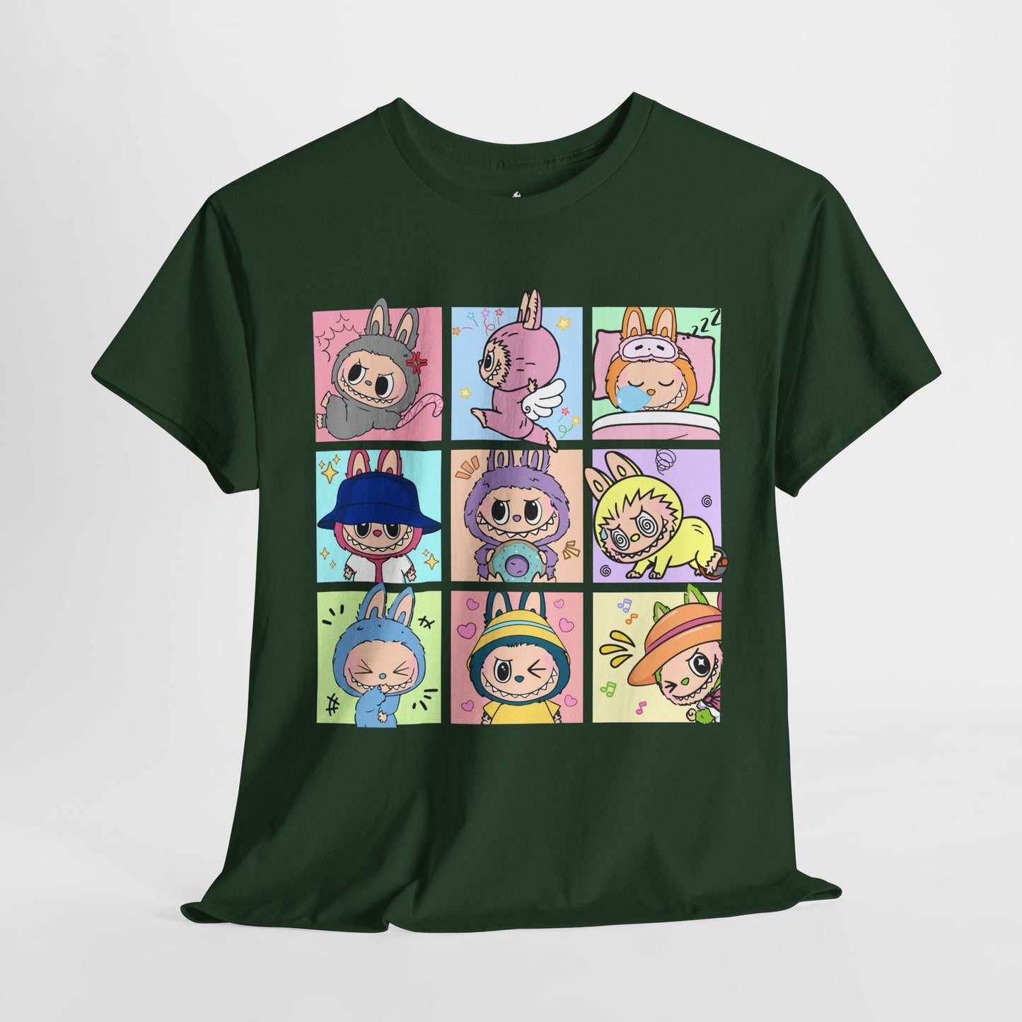 La-Bubu Monsta Tee - Unisex Heavy Cotton T-Shirt, Casual Wear