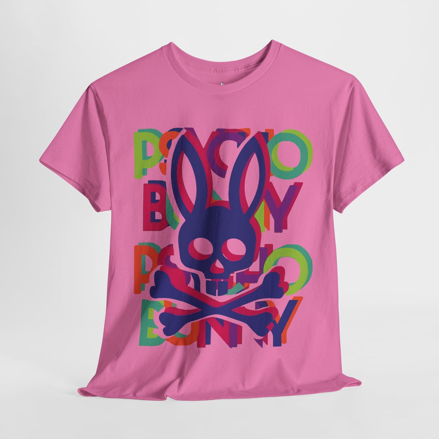 Vibrant Bunny Graphic Unisex Tee