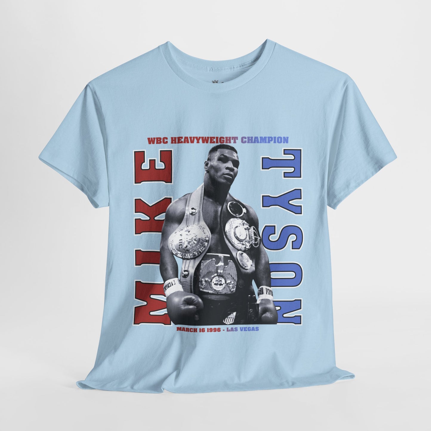 Mike Tyson Champion Belt Tee - Unisex Heavy Cotton Shirt