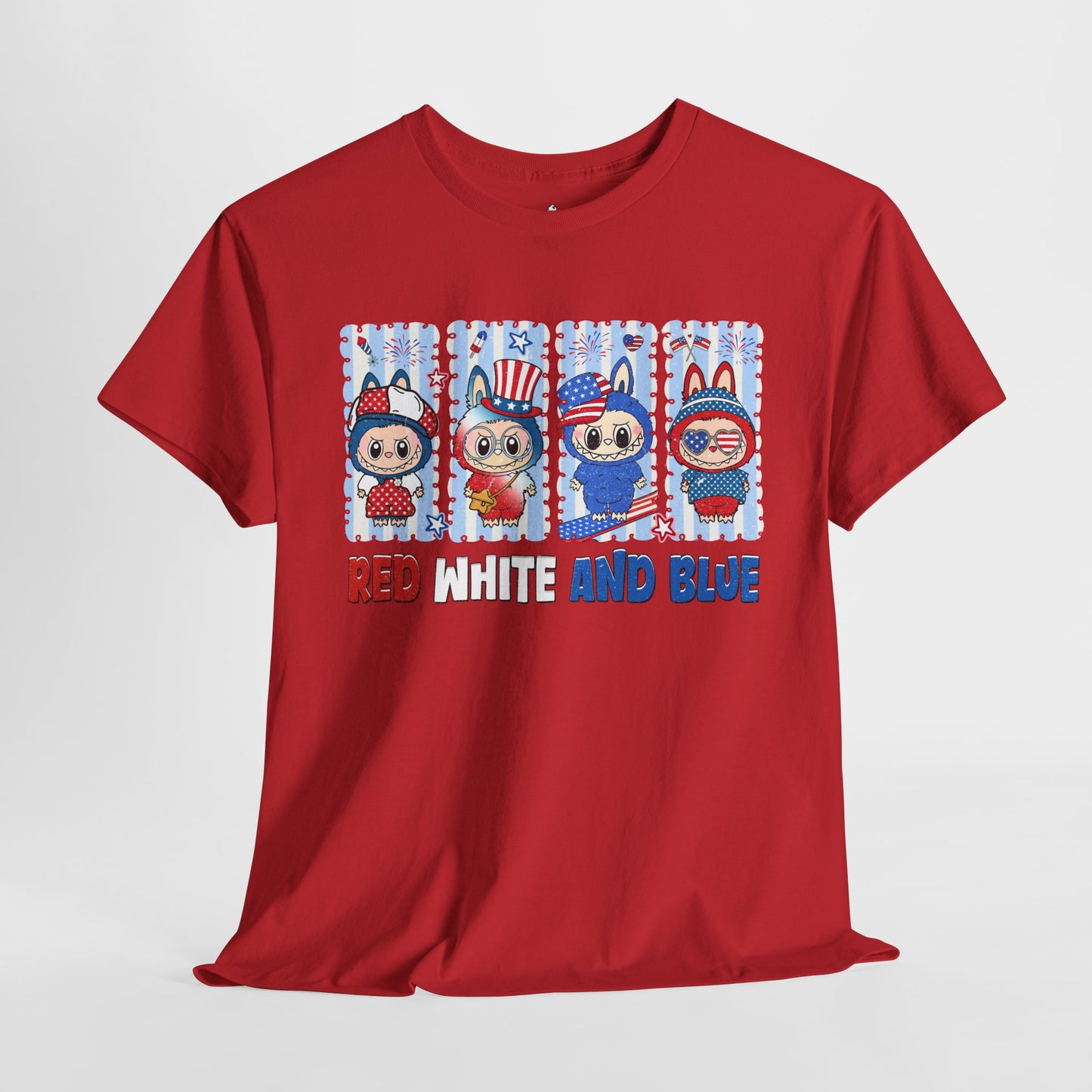 Patriotic La-Bubu Monsta Graphic Tee