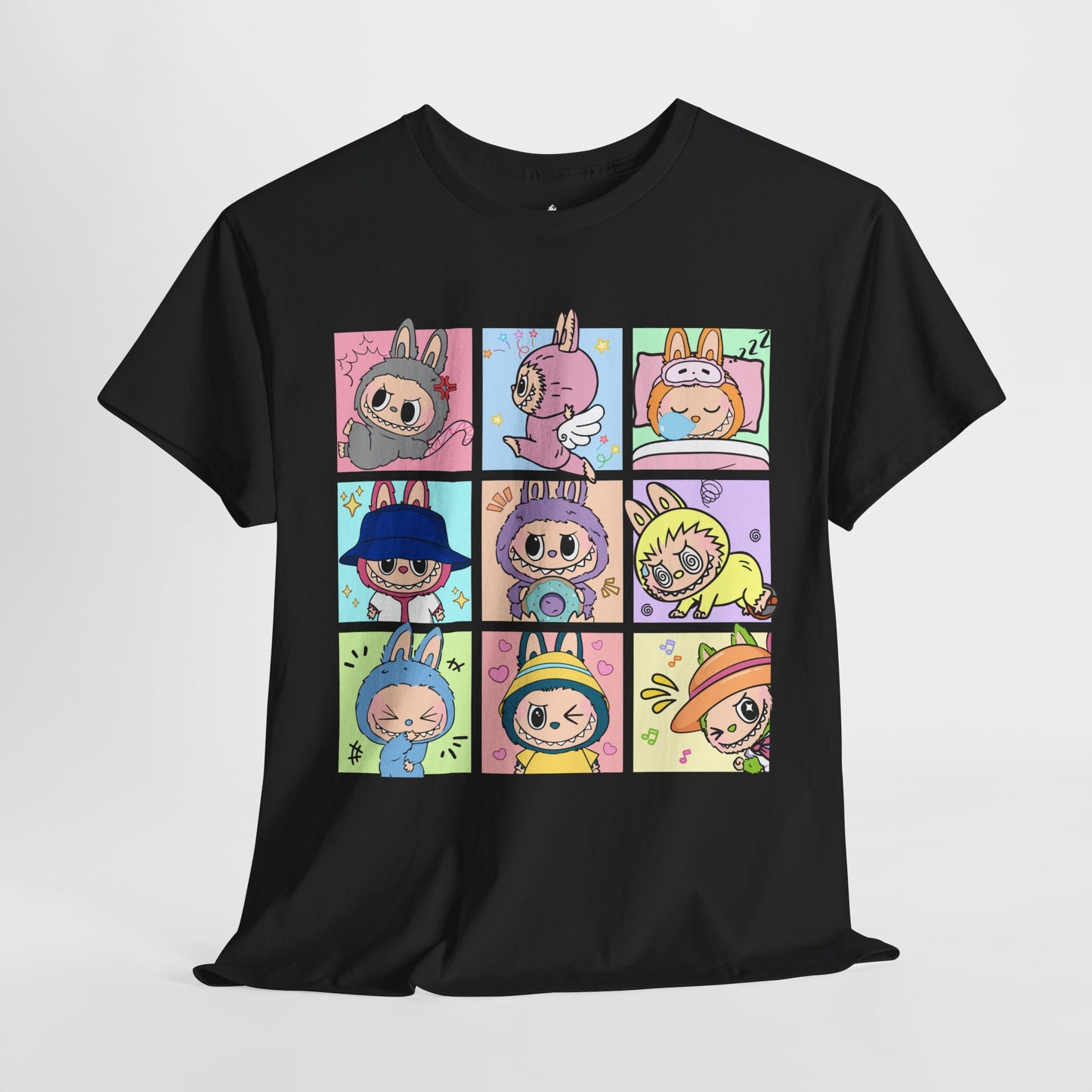 La-Bubu Monsta Tee - Unisex Heavy Cotton T-Shirt, Casual Wear