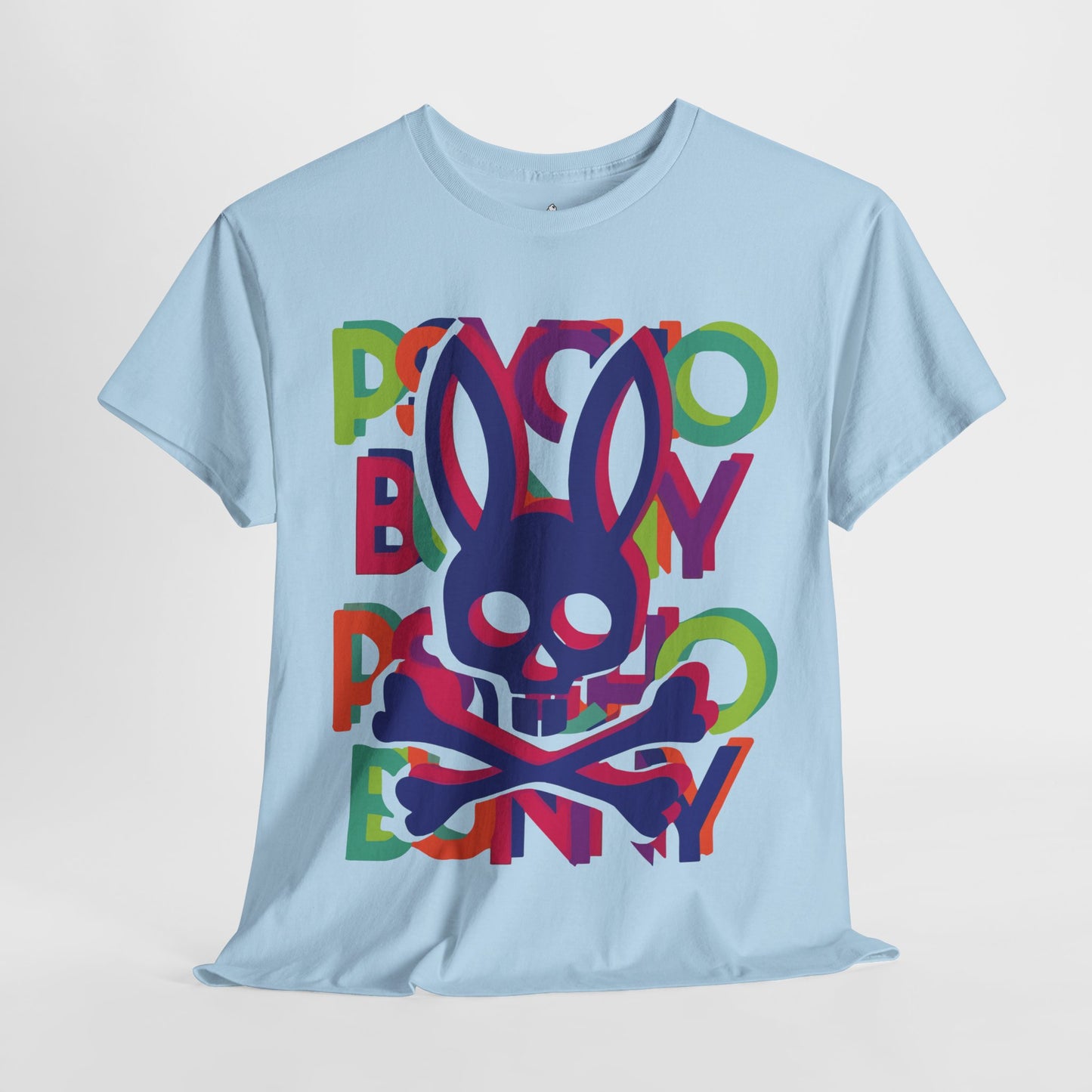 Vibrant Bunny Graphic Unisex Tee