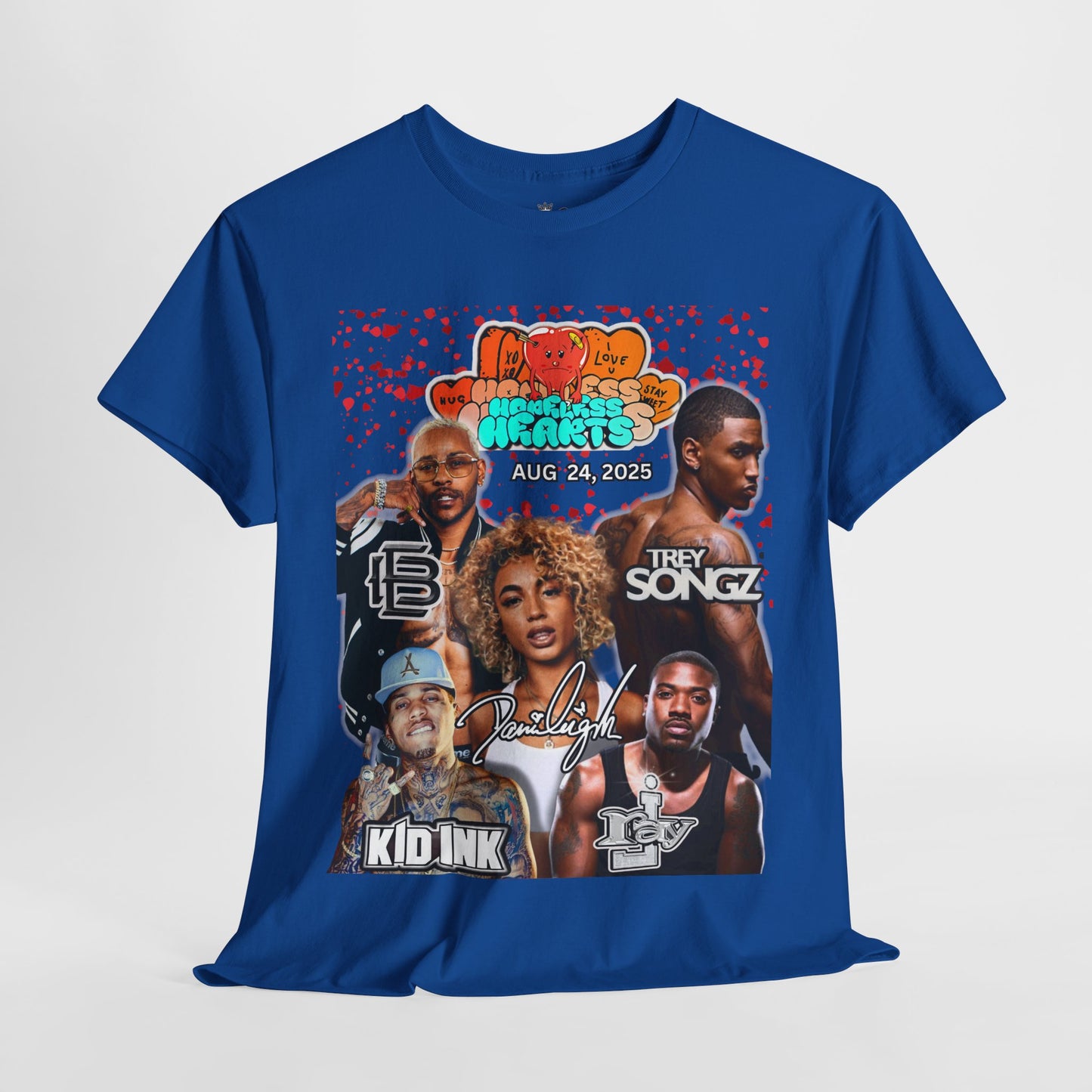 L A Summer Concert 2025 - Unisex Heavy Cotton Tee