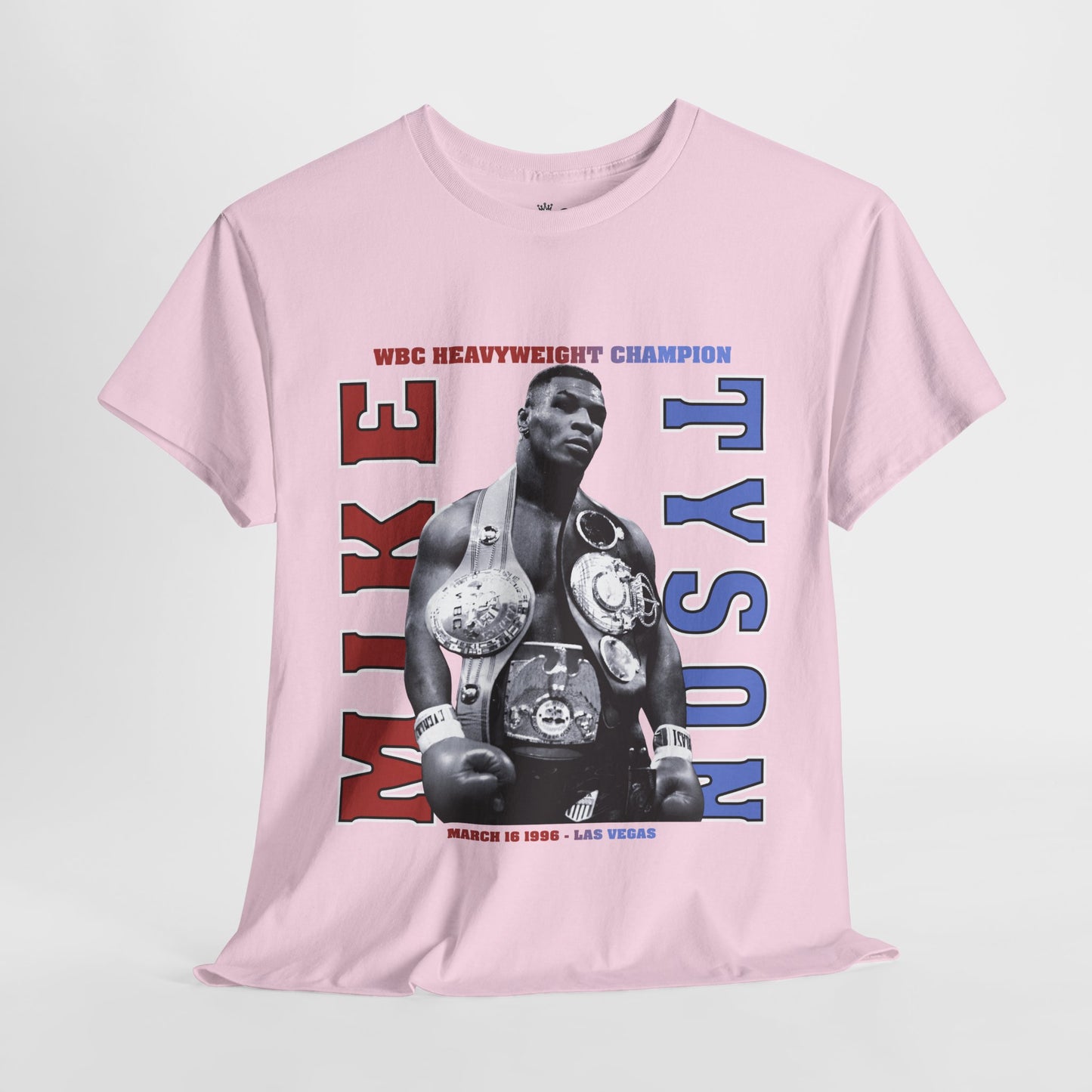 Mike Tyson Champion Belt Tee - Unisex Heavy Cotton Shirt