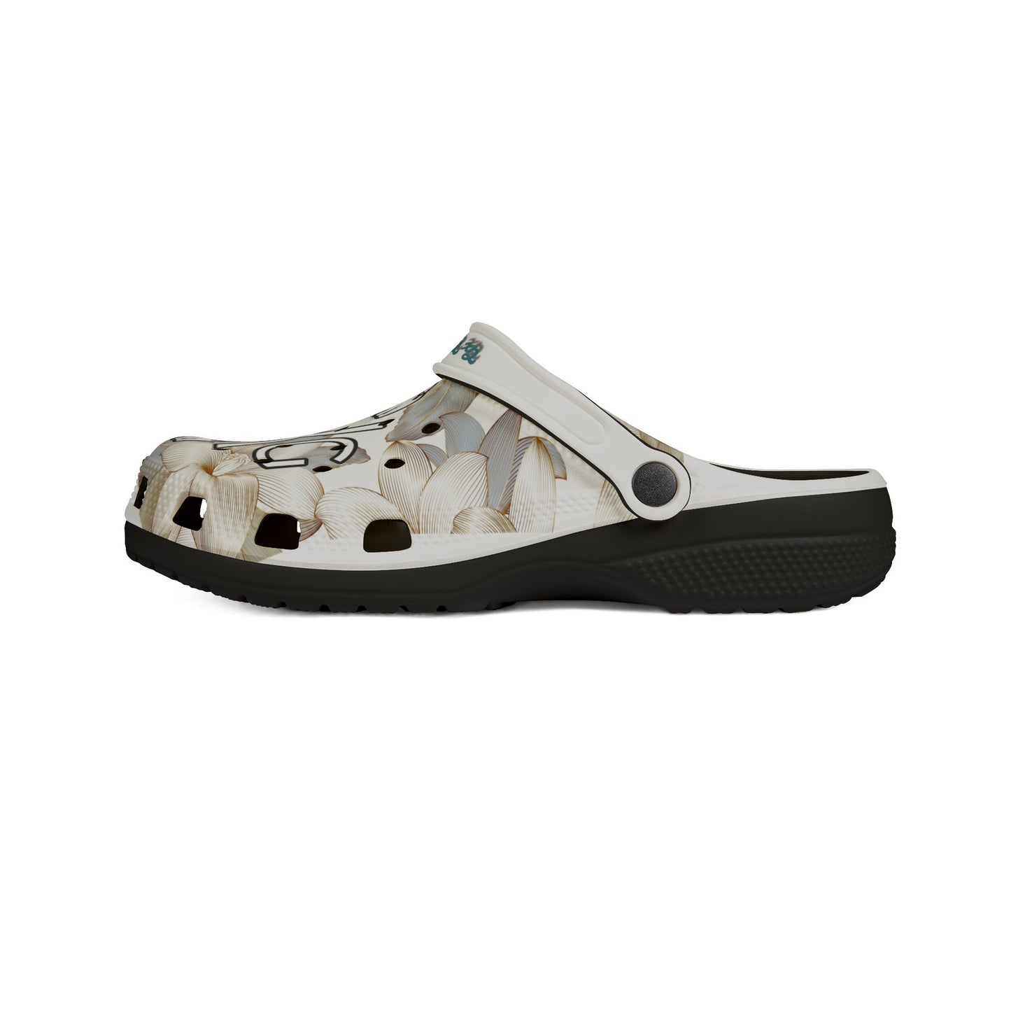 GxG Floral Foam Rubber Slides