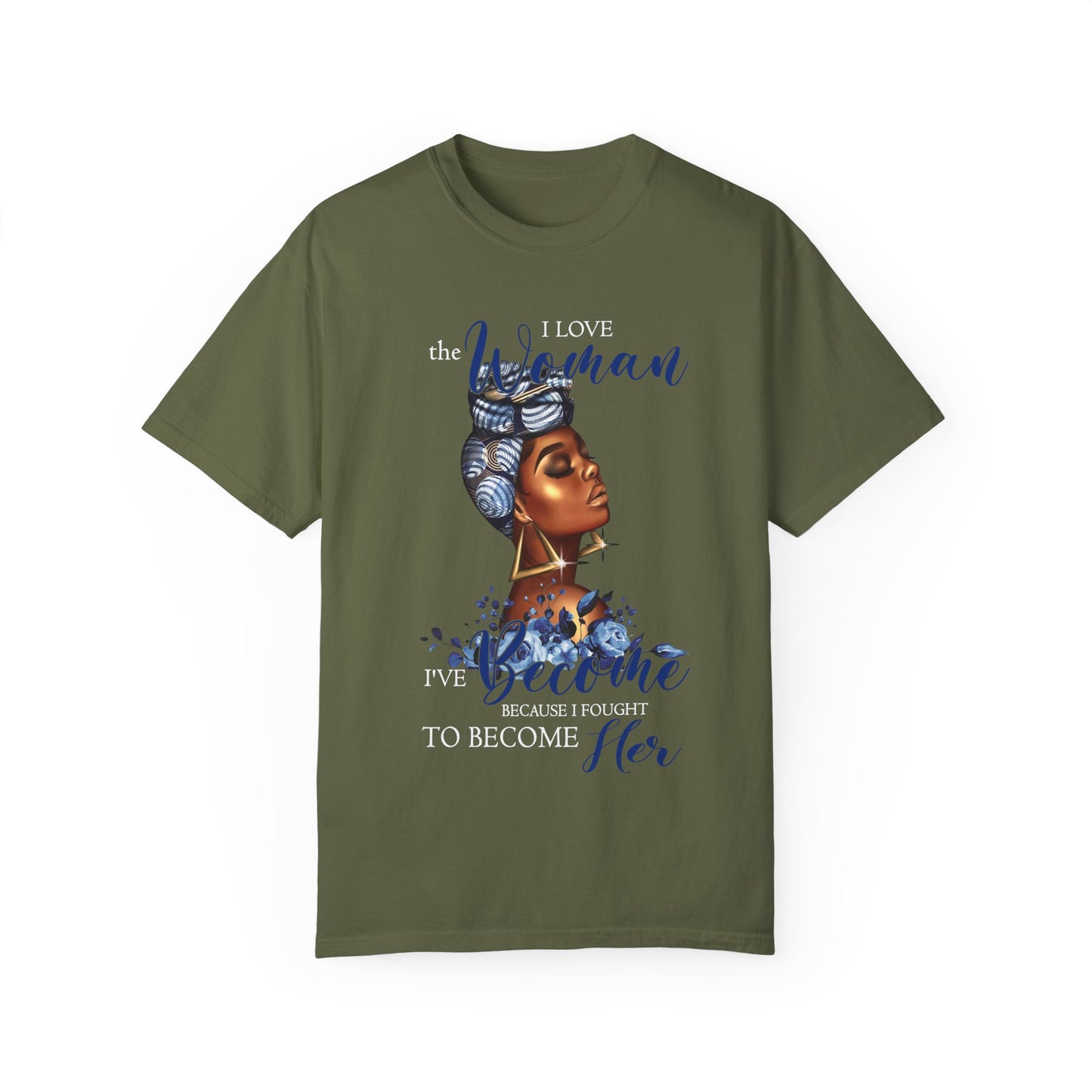 Empowered Woman Graphic T-Shirt - Celebrate Strength and Beauty