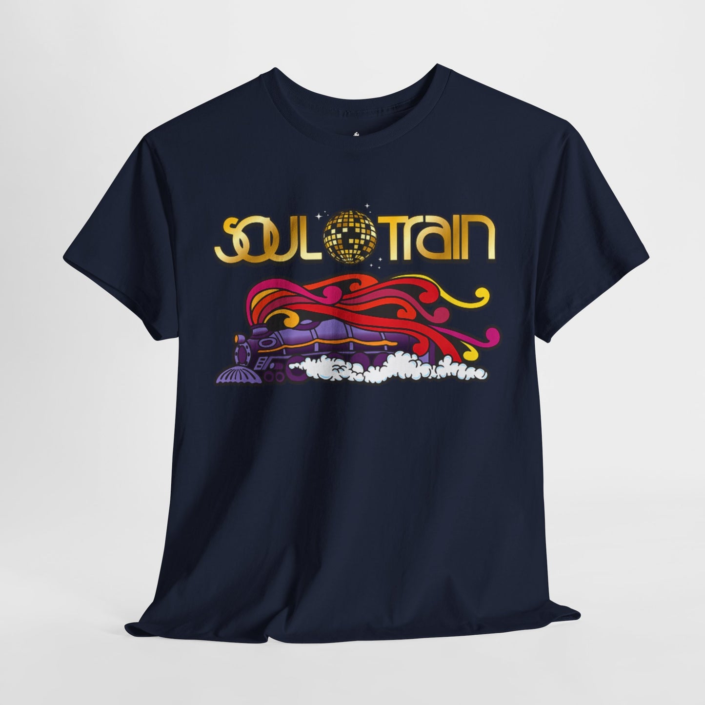 Retro Soul Train T-Shirt - Fun & Colorful Vibes