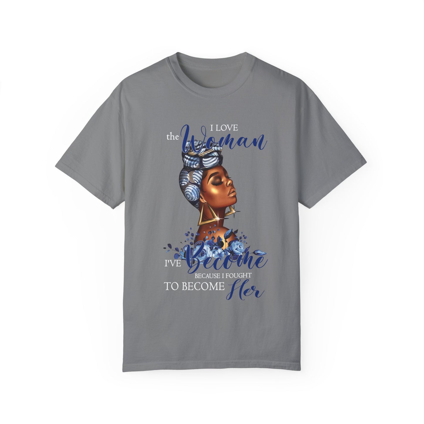 Empowered Woman Graphic T-Shirt - Celebrate Strength and Beauty