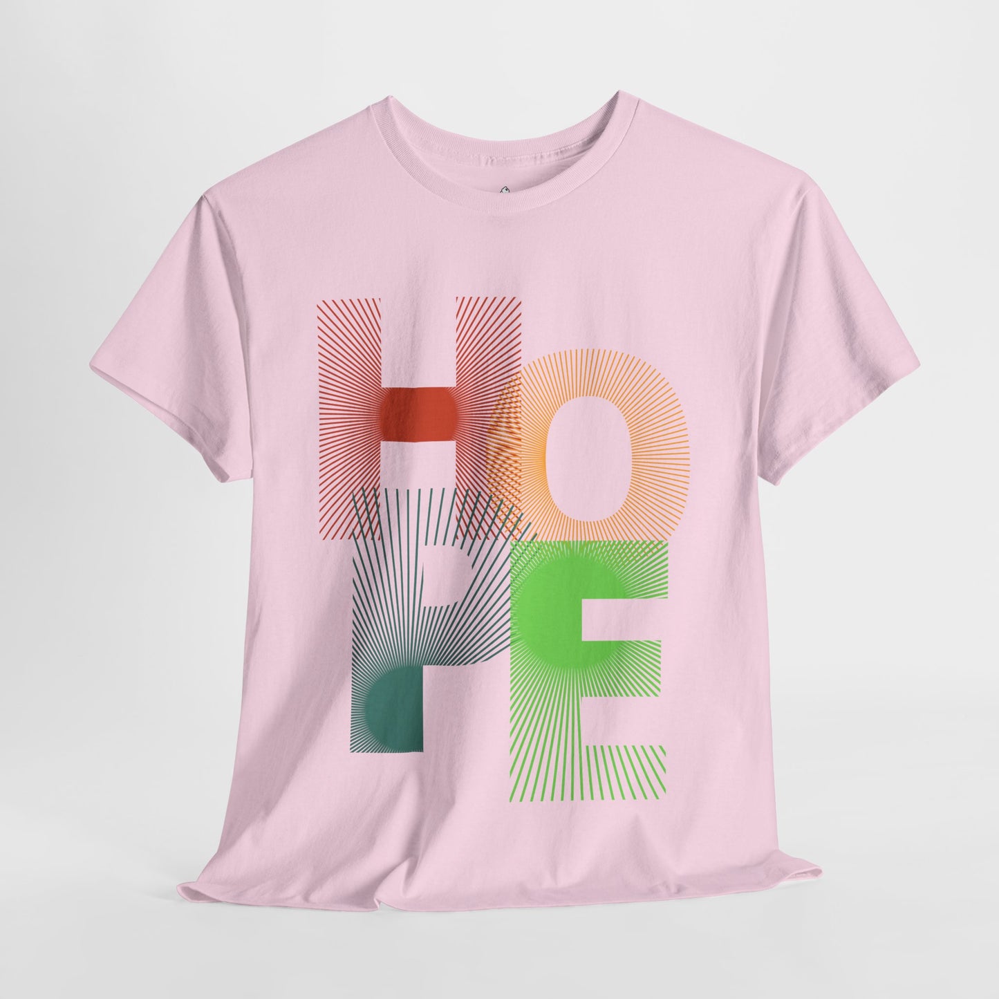 Hope Unisex Heavy Cotton Tee - Inspirational Graphic T-Shirt