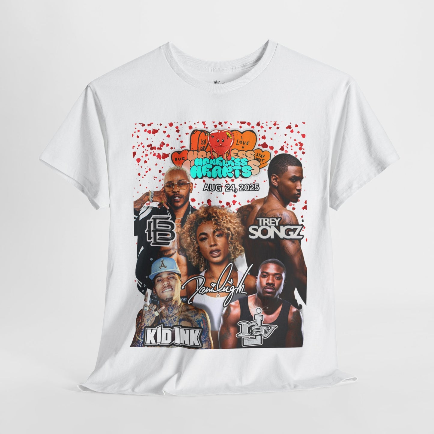 L A Summer Concert 2025 - Unisex Heavy Cotton Tee
