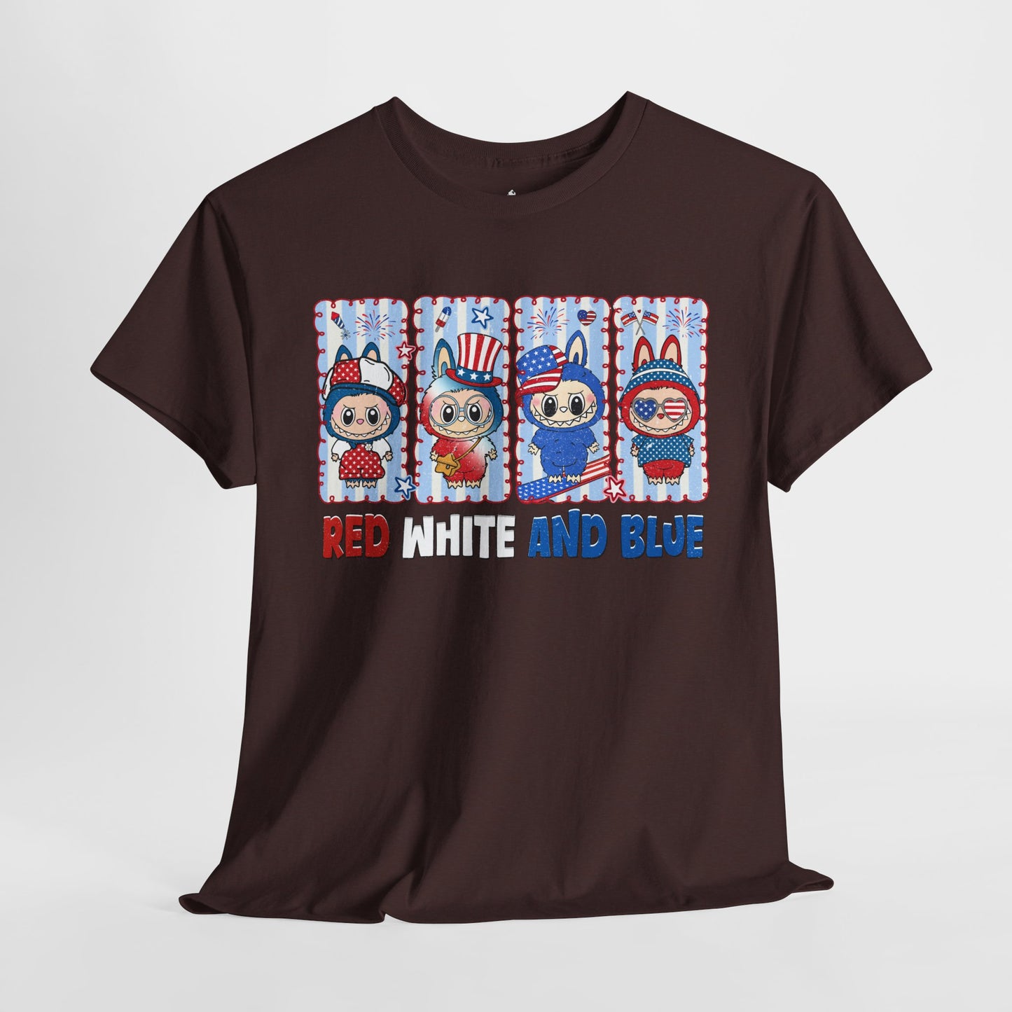 Patriotic La-Bubu Monsta Graphic Tee