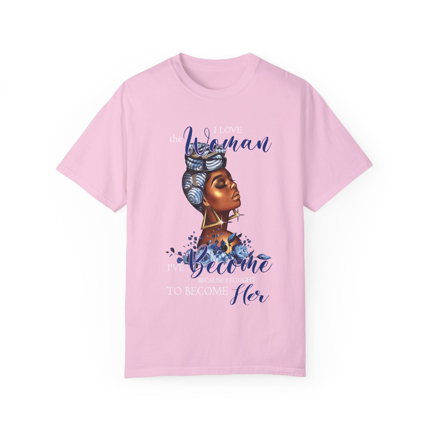 Empowered Woman Graphic T-Shirt - Celebrate Strength and Beauty