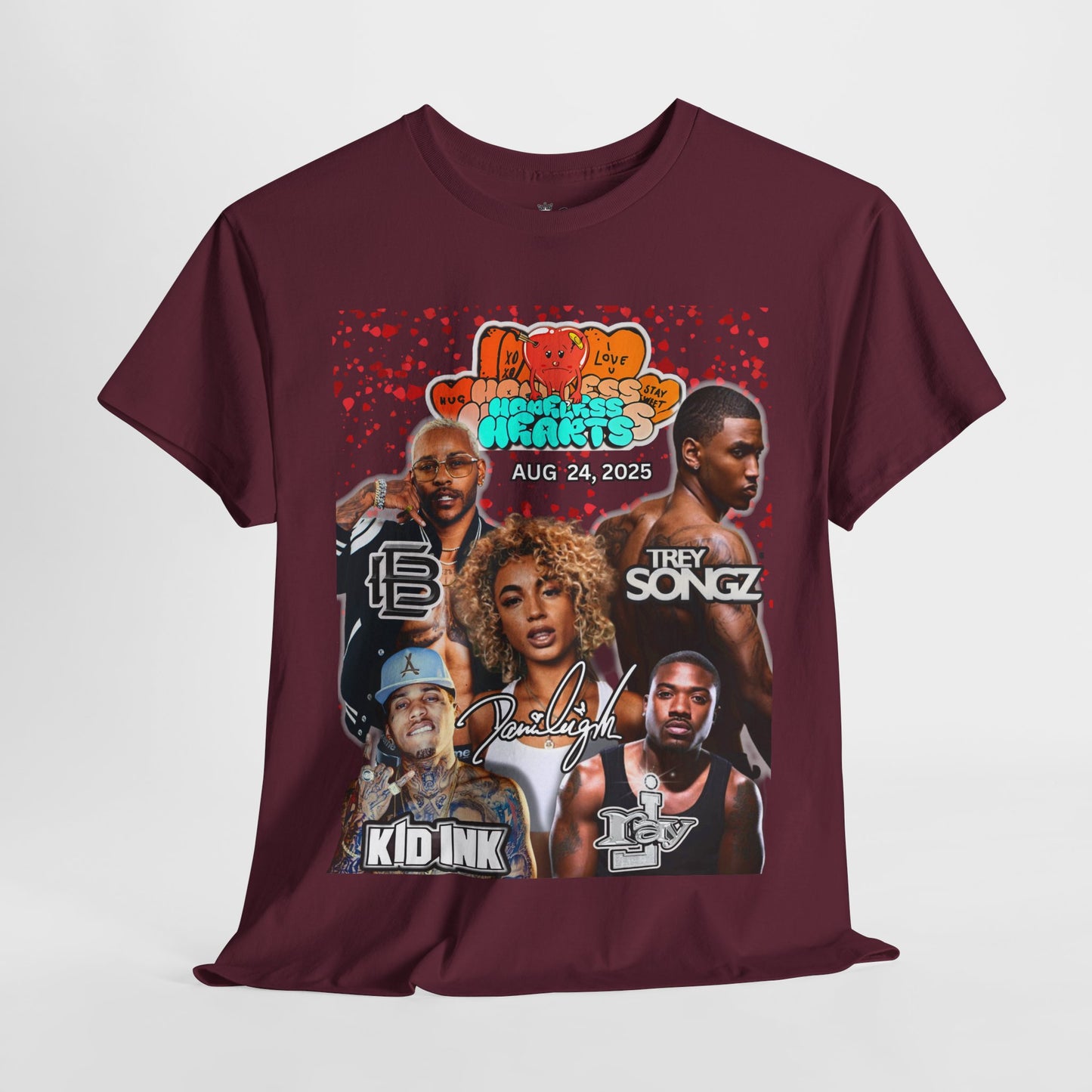 L A Summer Concert 2025 - Unisex Heavy Cotton Tee