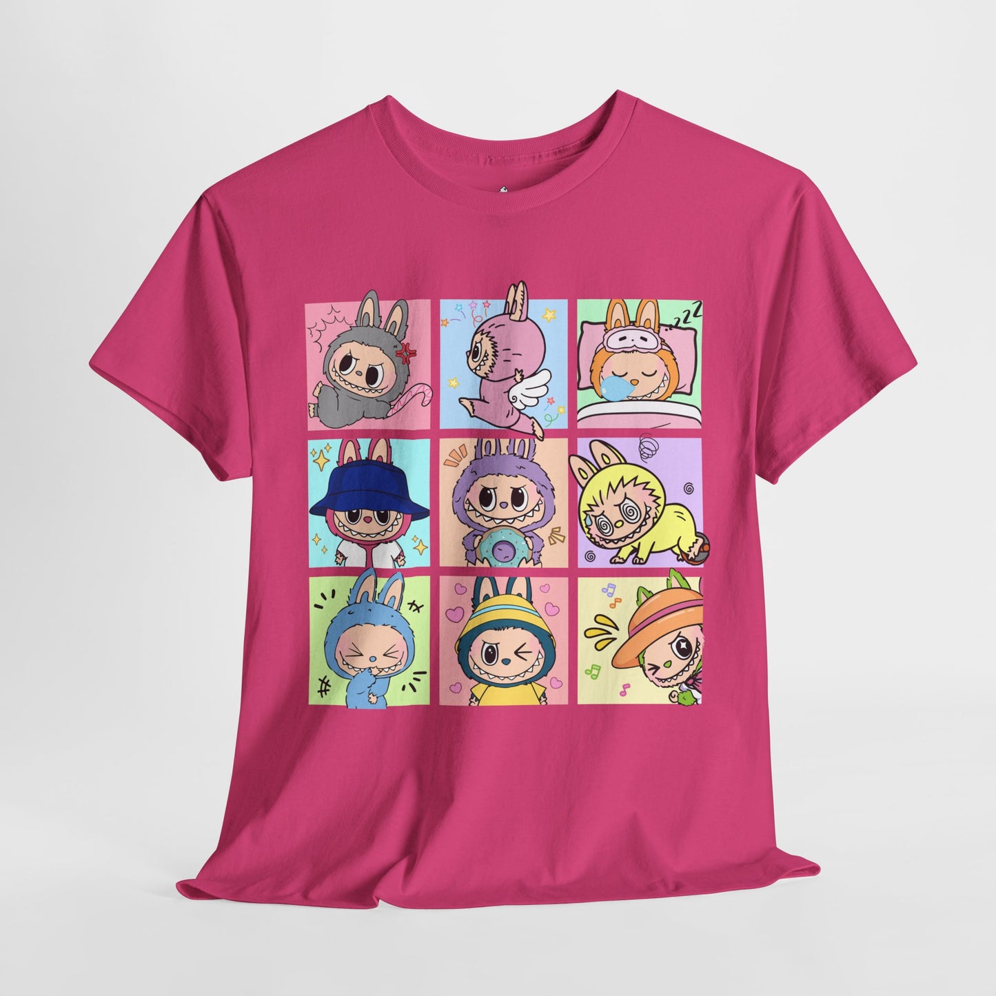 La-Bubu Monsta Tee - Unisex Heavy Cotton T-Shirt, Casual Wear