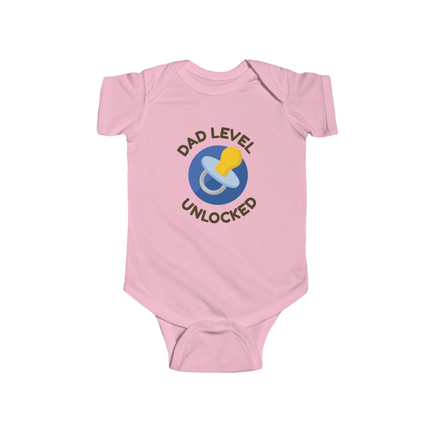 Dad Level Unlocked Infant Bodysuit, Baby Shower Gift, New Parent Apparel, Cute Baby Outfit, Funny Gift for Dads