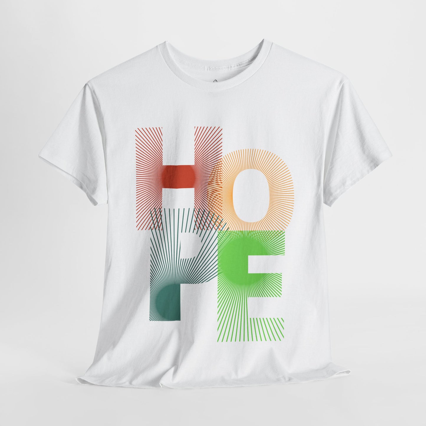 Hope Unisex Heavy Cotton Tee - Inspirational Graphic T-Shirt