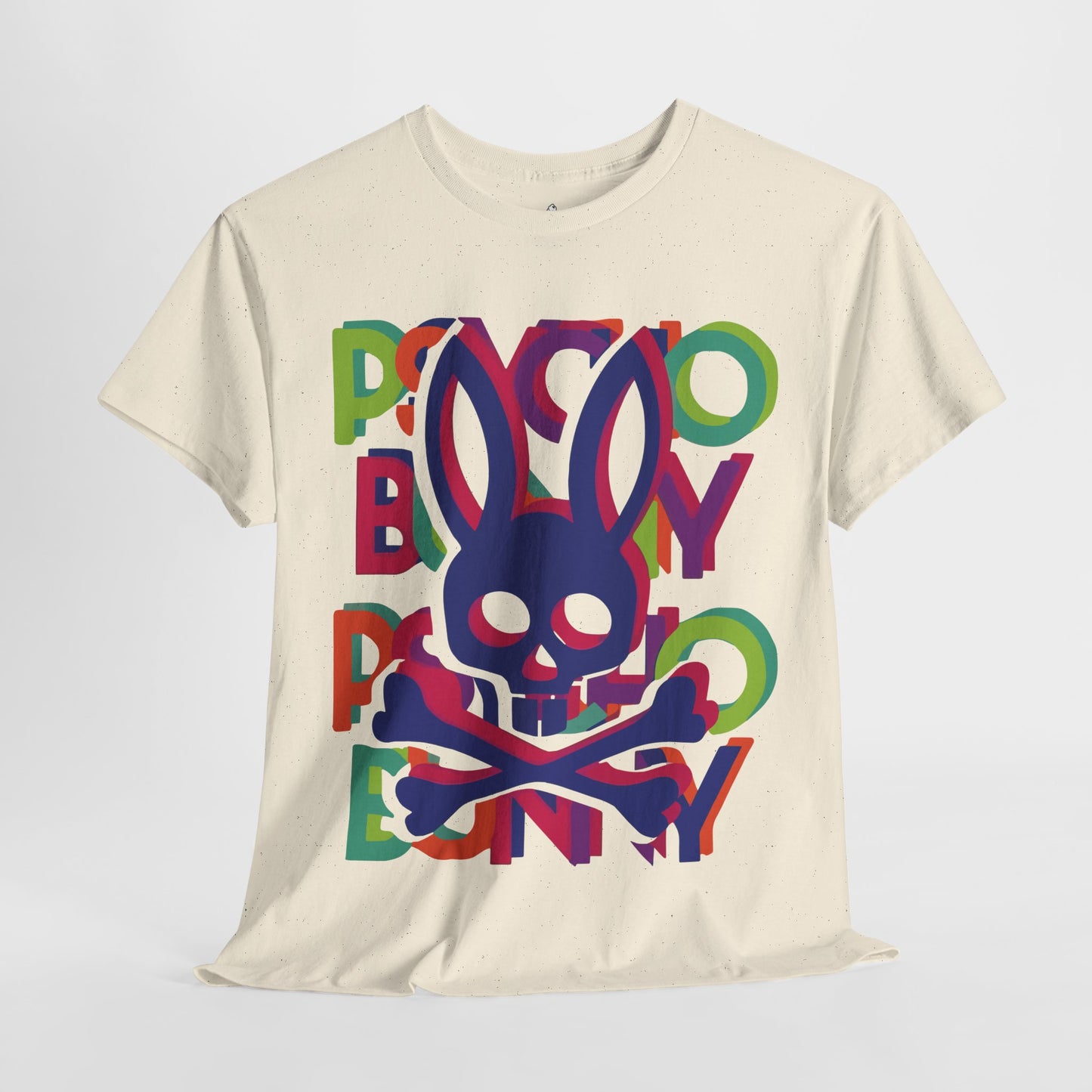 Vibrant Bunny Graphic Unisex Tee