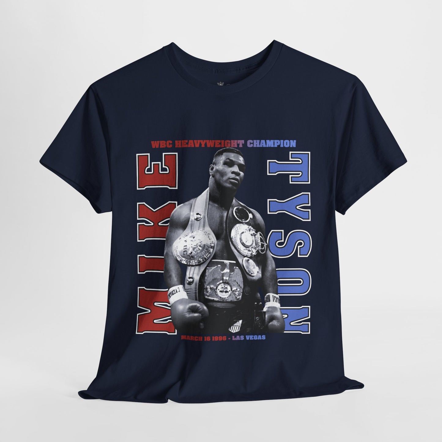 Mike Tyson Champion Belt Tee - Unisex Heavy Cotton Shirt