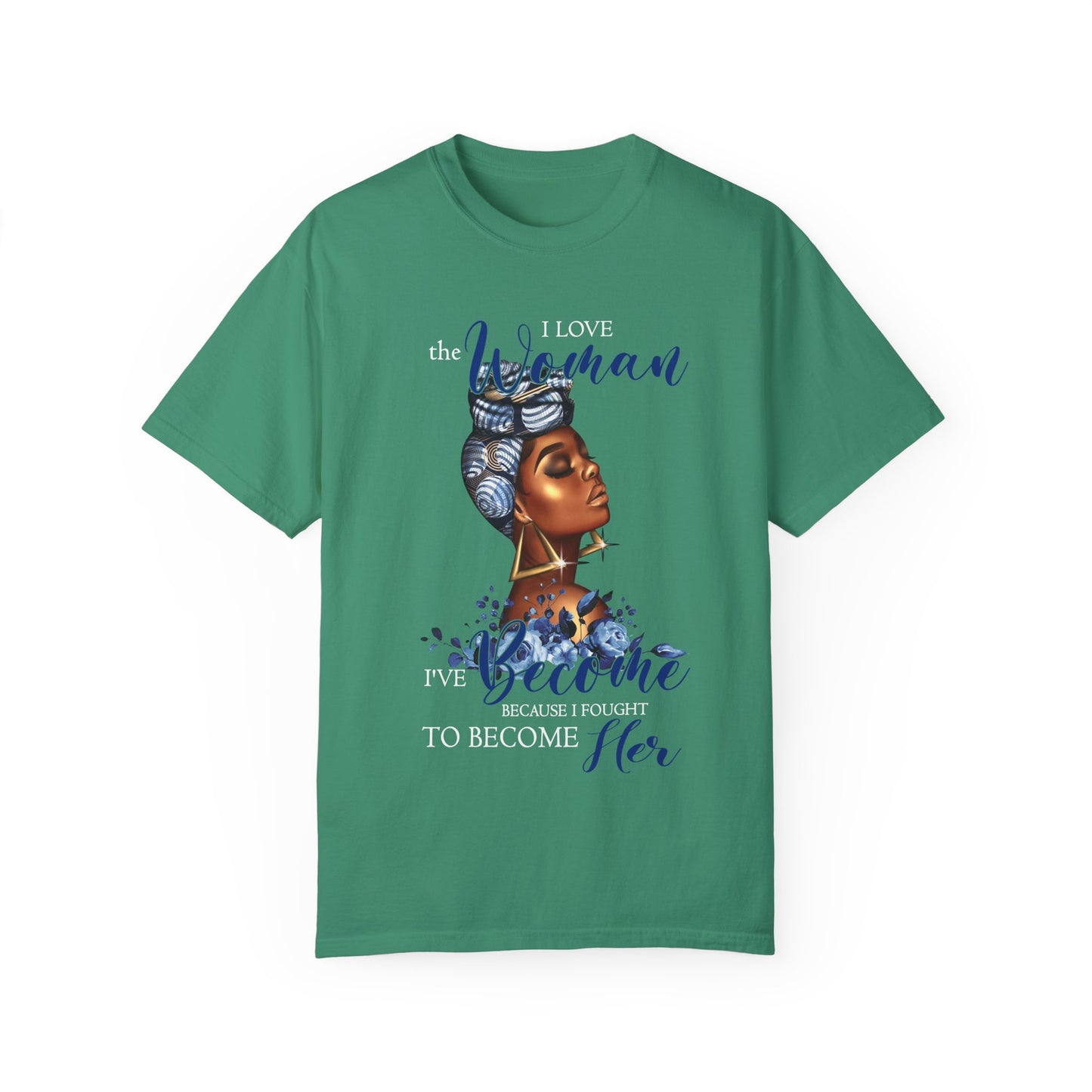 Empowered Woman Graphic T-Shirt - Celebrate Strength and Beauty