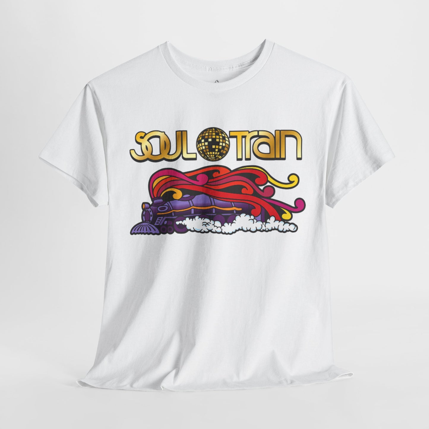 Retro Soul Train T-Shirt - Fun & Colorful Vibes