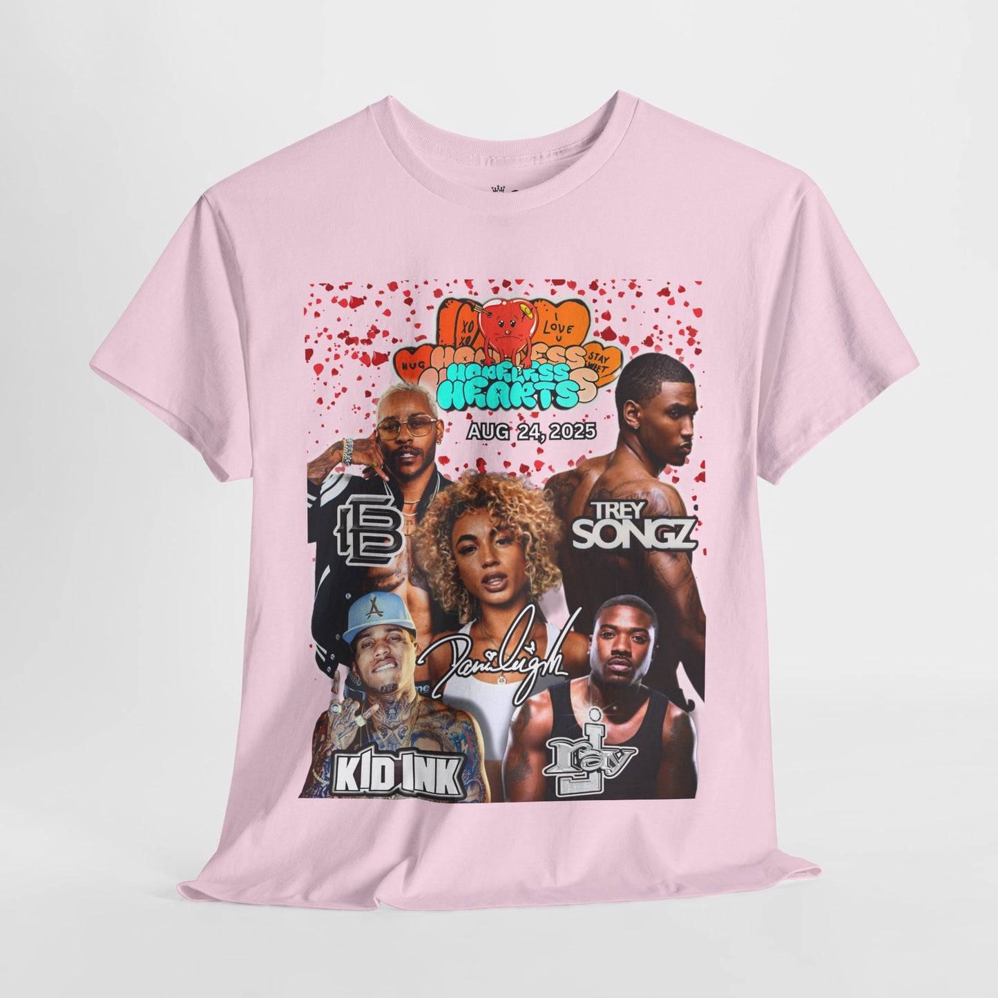 L A Summer Concert 2025 - Unisex Heavy Cotton Tee