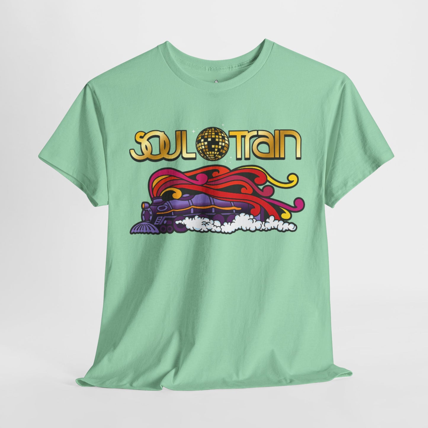 Retro Soul Train T-Shirt - Fun & Colorful Vibes