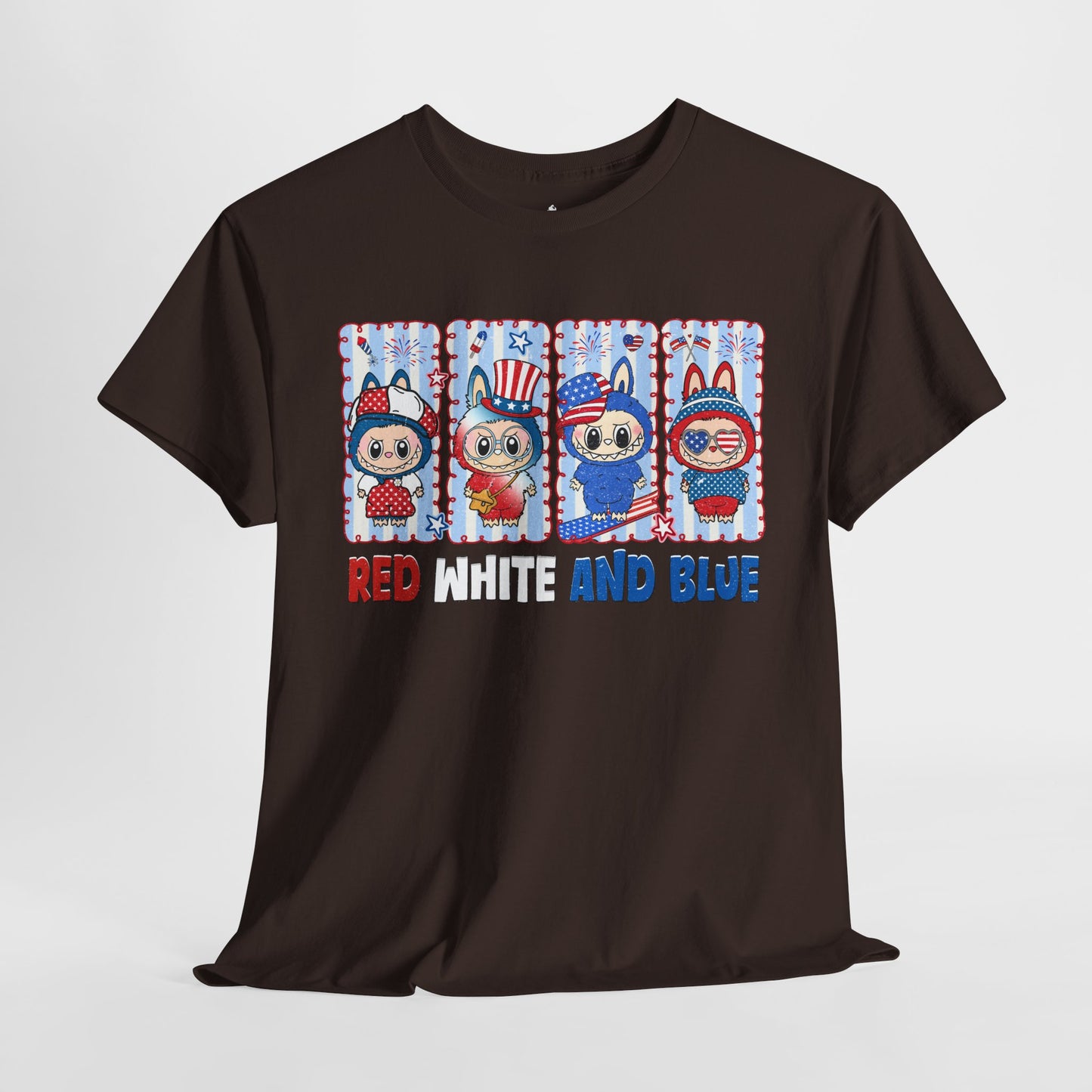 Patriotic La-Bubu Monsta Graphic Tee