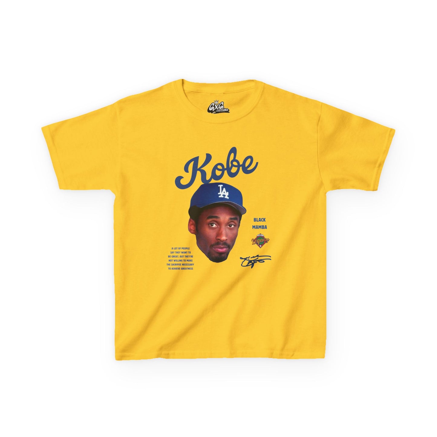 Kobe Tribute Kids T-shirt