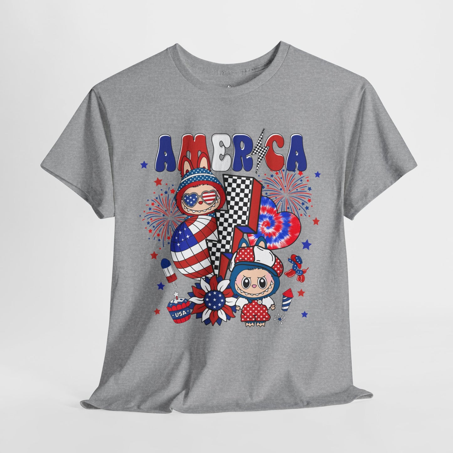 Patriotic La-Bubu Tee - Fourth of July Outfit