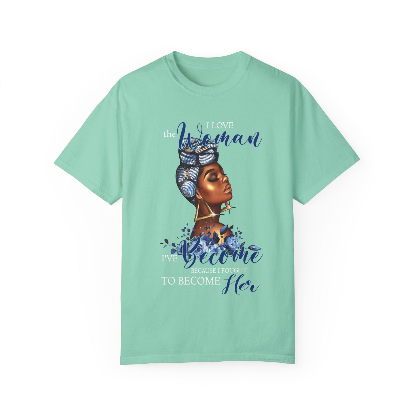 Empowered Woman Graphic T-Shirt - Celebrate Strength and Beauty