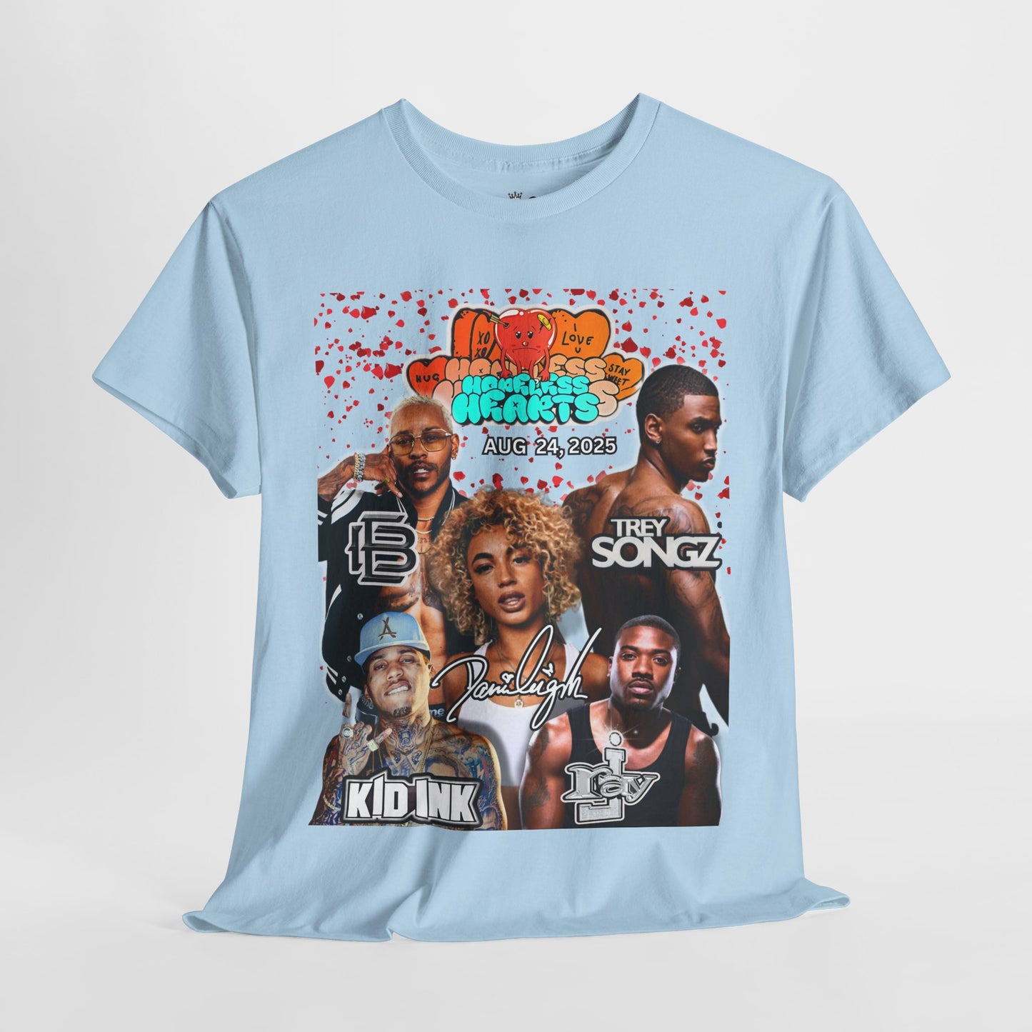 L A Summer Concert 2025 - Unisex Heavy Cotton Tee
