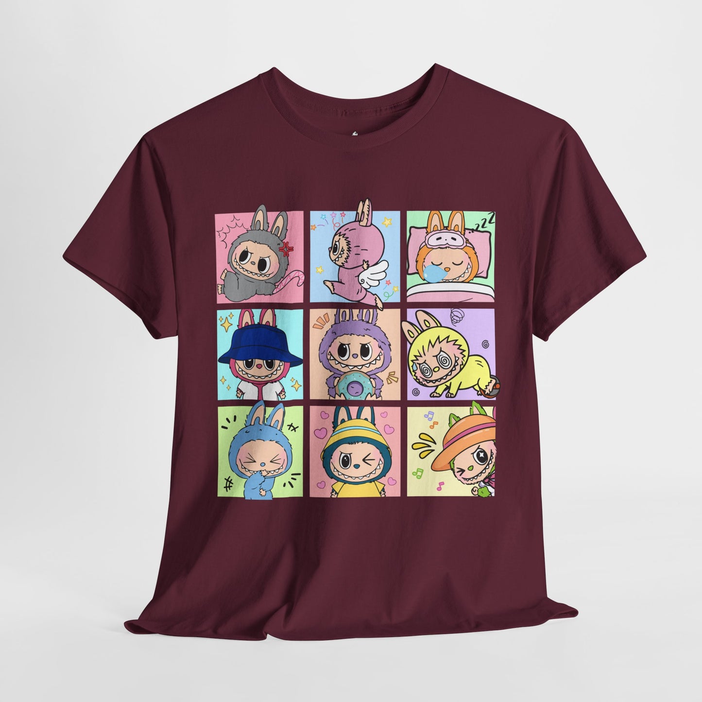 La-Bubu Monsta Tee - Unisex Heavy Cotton T-Shirt, Casual Wear