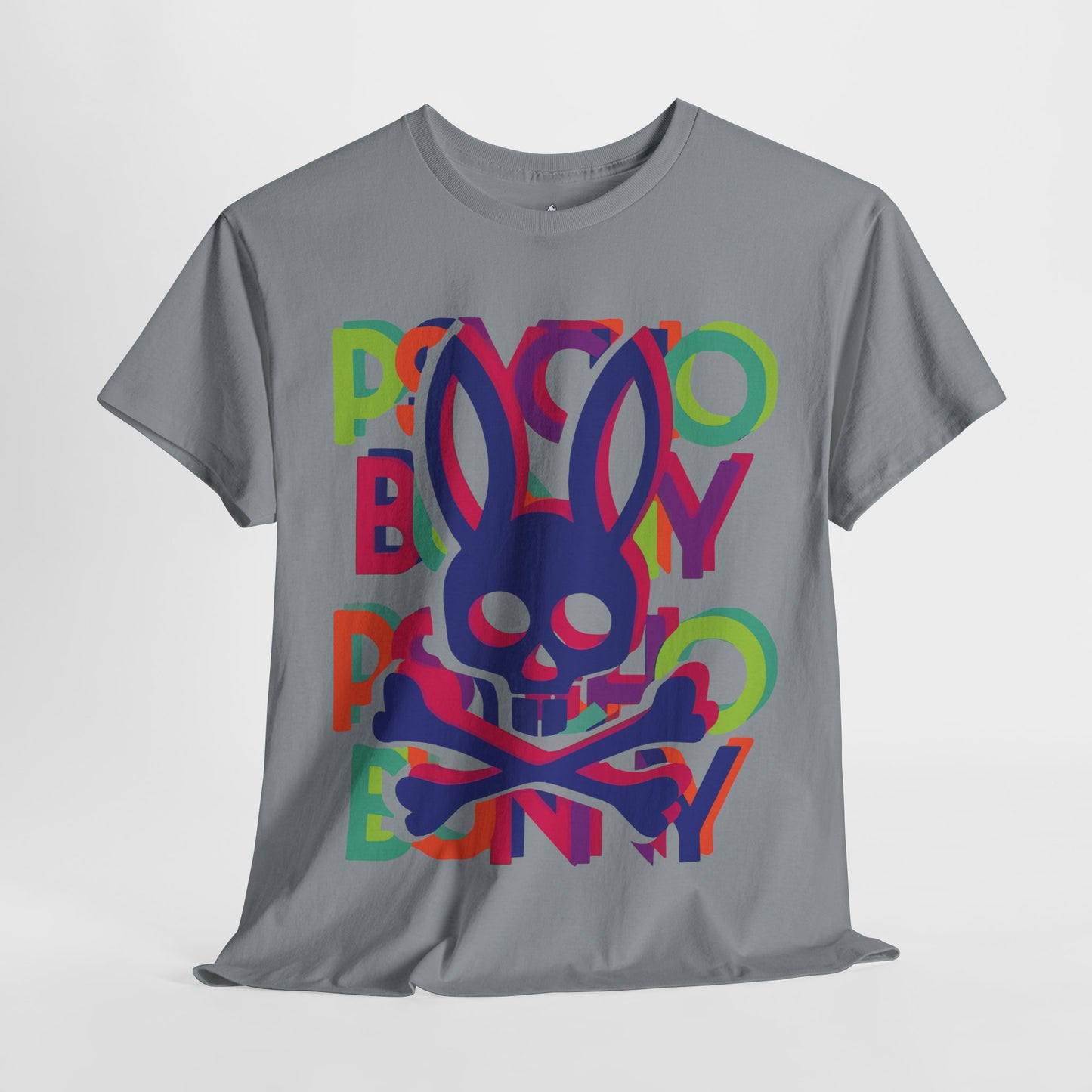 Vibrant Bunny Graphic Unisex Tee