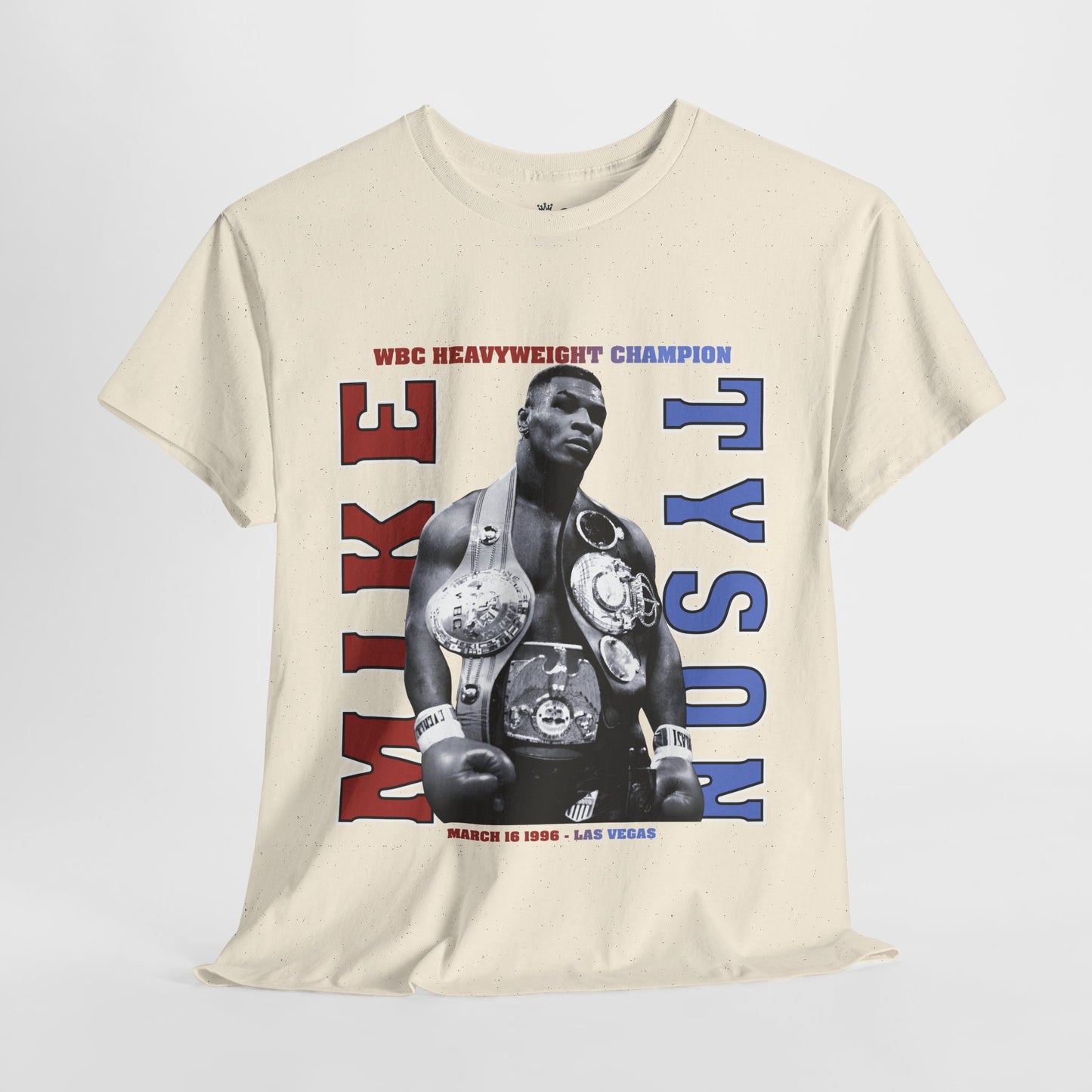 Mike Tyson Champion Belt Tee - Unisex Heavy Cotton Shirt