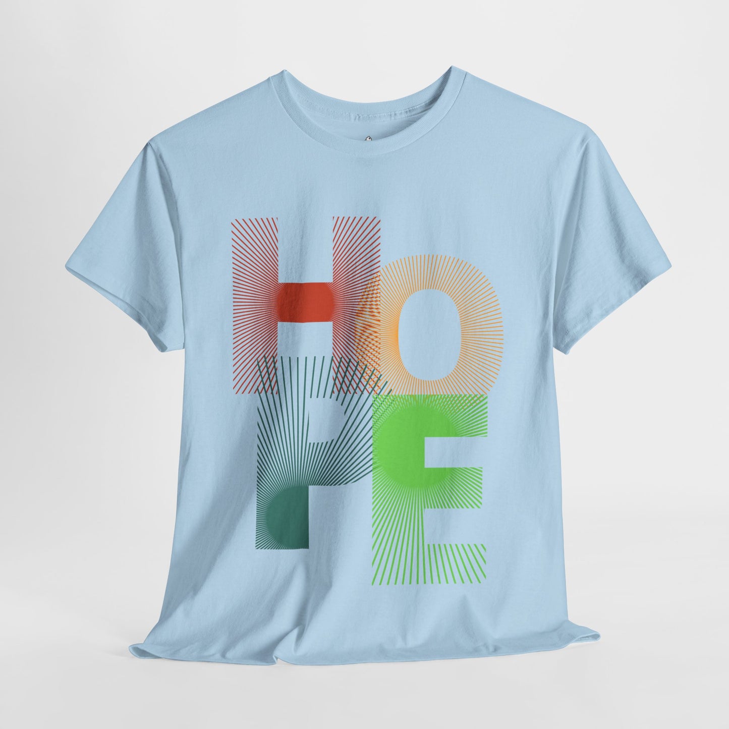 Hope Unisex Heavy Cotton Tee - Inspirational Graphic T-Shirt