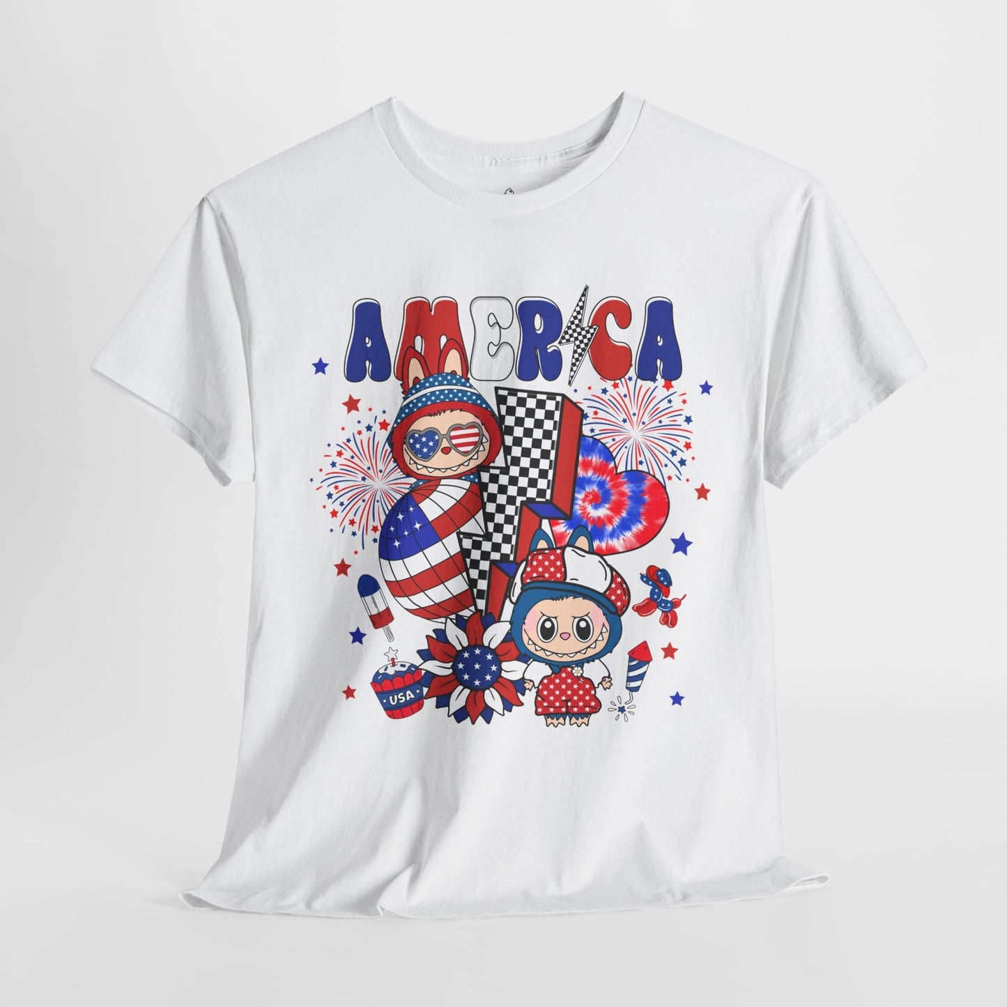 Patriotic La-Bubu Tee - Fourth of July Outfit