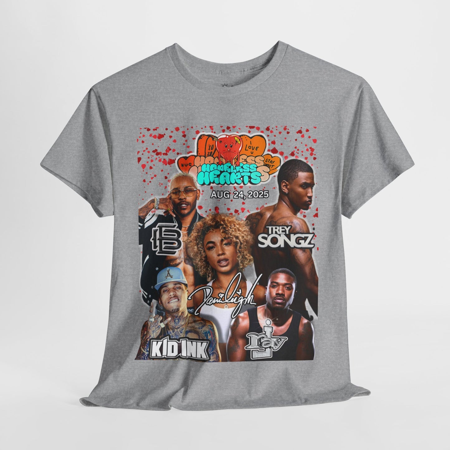 L A Summer Concert 2025 - Unisex Heavy Cotton Tee