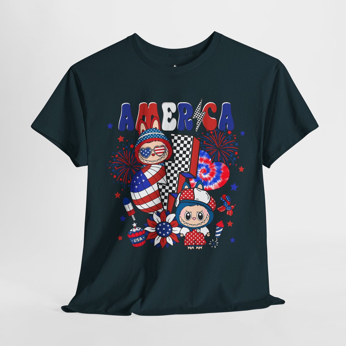 Patriotic La-Bubu Tee - Fourth of July Outfit