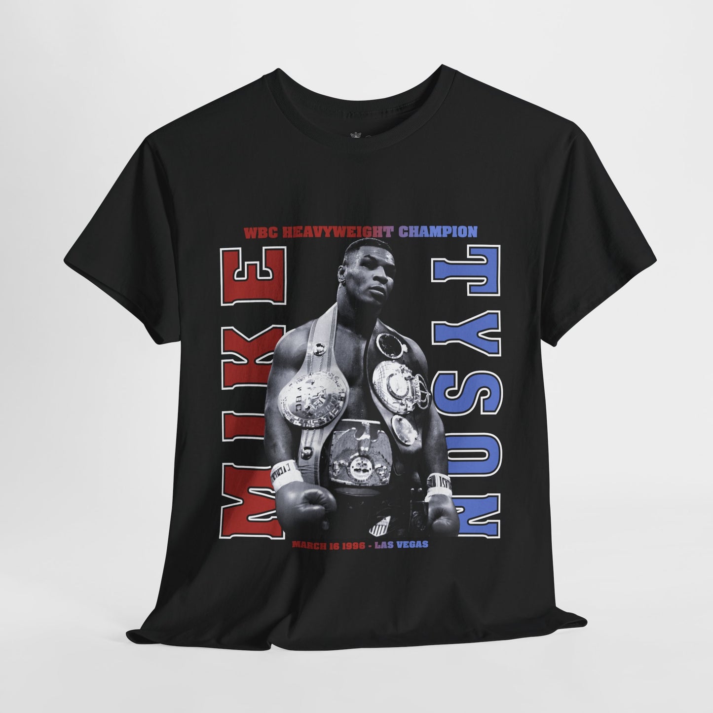 Mike Tyson Champion Belt Tee - Unisex Heavy Cotton Shirt