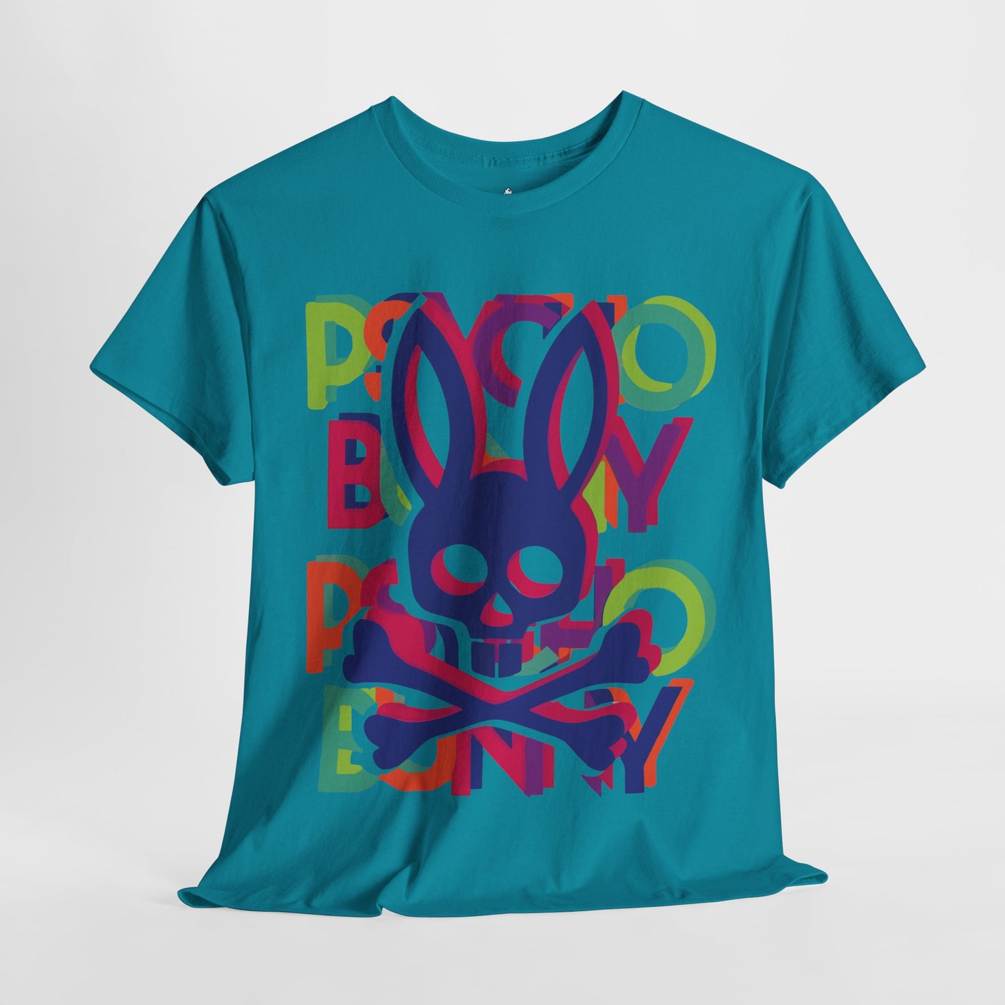 Vibrant Bunny Graphic Unisex Tee