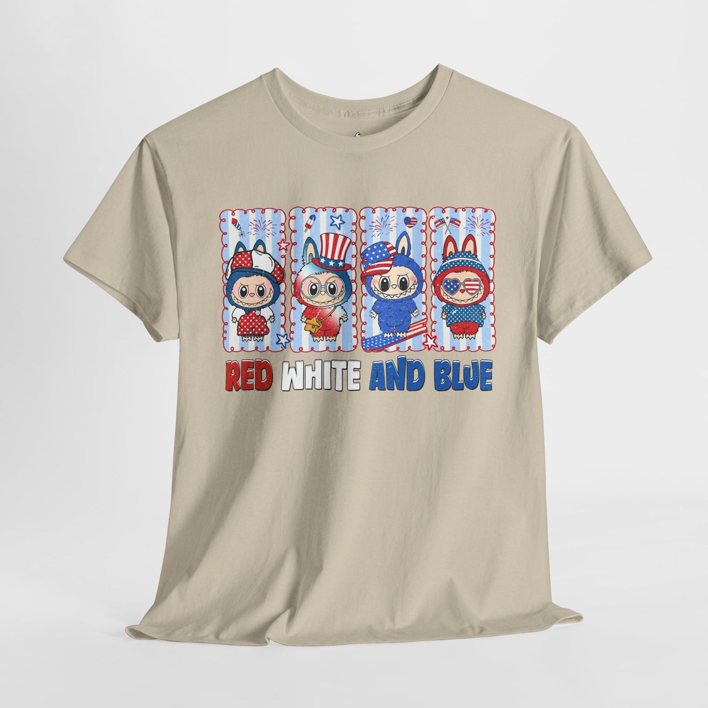 Patriotic La-Bubu Monsta Graphic Tee