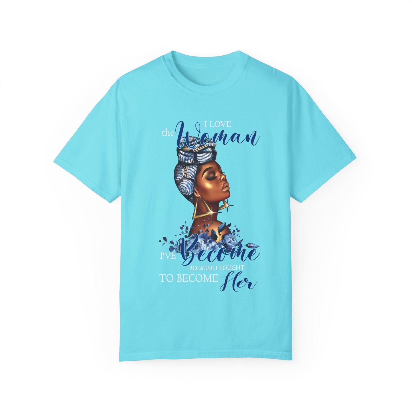 Empowered Woman Graphic T-Shirt - Celebrate Strength and Beauty